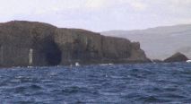 Fingals Cave from Sea