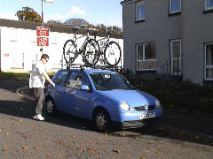 Lupo with Bikes