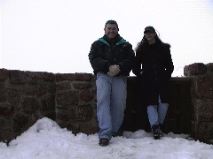 Ken and Sue - Snow at Cairngorm