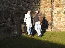 Sue and Ken - St Andrews Castle