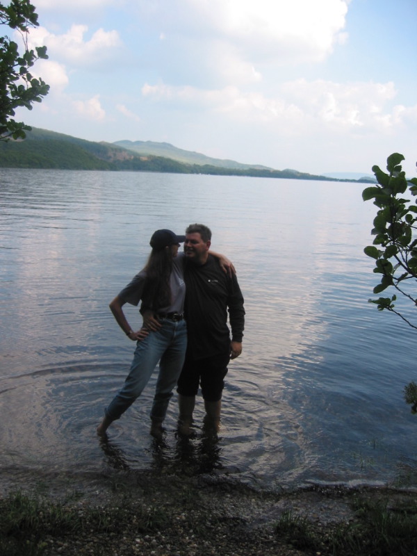 Ken and Sue at Loch Lomond